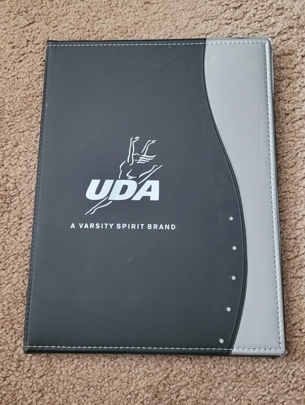 UDA Black & Gray Binder Folder